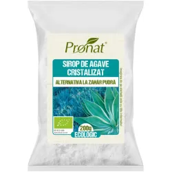 Sirop de agave cristalizat pudra, bio 200g Pronat Sirop de agave cristalizat pudra, bio 200g Pronat