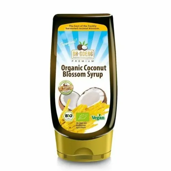 Sirop din nectar de flori de cocos bio 350g Dr. Goerg