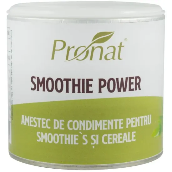 Smoothie Power, amestec de condimente pentru smoothies si cereale, 70g Pronat