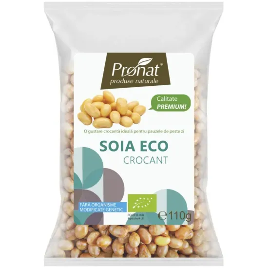 Soia bio crocant, 110g Pronat