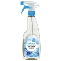 Solutie bio de curatare a geamurilor 500ml SODASAN Solutie bio de curatare a geamurilor 500ml SODASAN