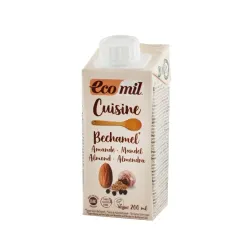 Sos bio bechamel pe baza de migdale, 200ml Ecomil Cuisine Sos bio bechamel pe baza de migdale, 200ml Ecomil Cuisine