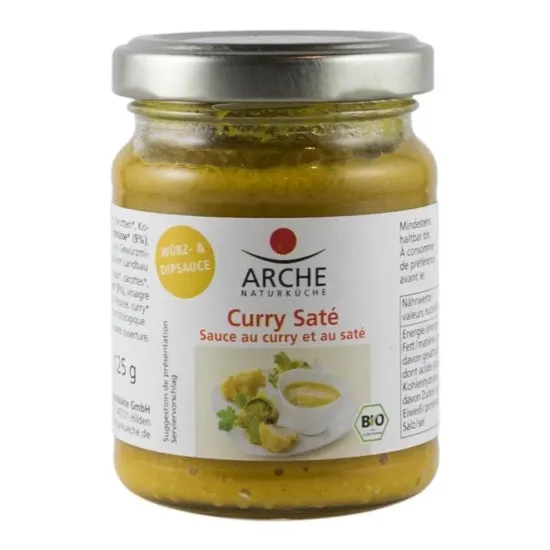 Sos bio de curry, 125g Arche