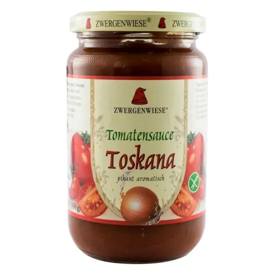 Sos bio de rosii Toskana, 340g Zwergenwiese