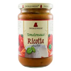 Sos bio de rosii cu ricotta 340g Zwergenwiese