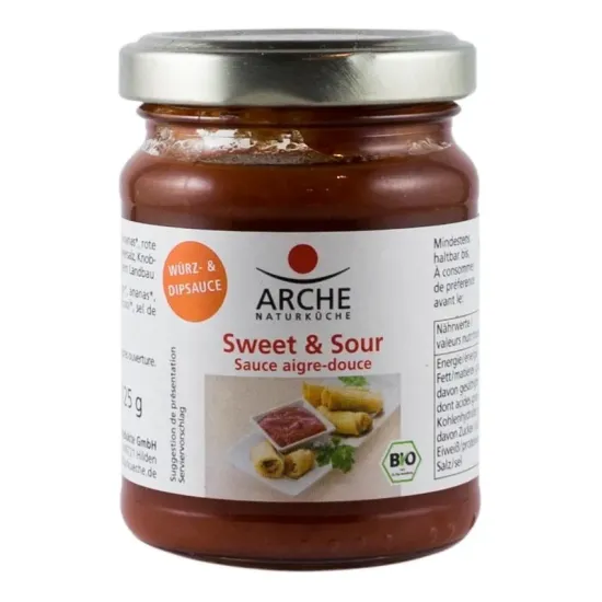 Sos bio dulce-acrisor, 125g Arche