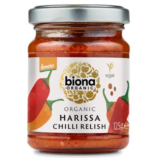 Sos chilli Harissa eco 125ml Biona