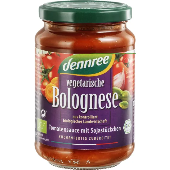 Sos de rosii Bolognese bio 350g Dennree