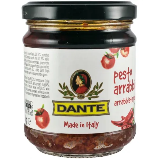 Sos pesto Arrabbiata, 180g Dante