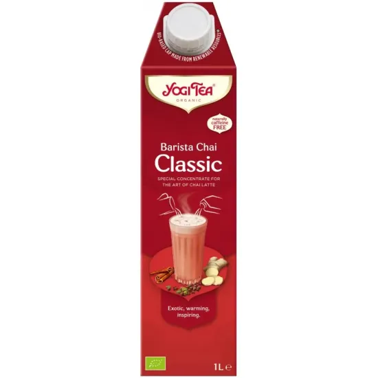 Specialitate concentrata bio de ceai Barista Chai Classic, 1000ml Yogi Tea