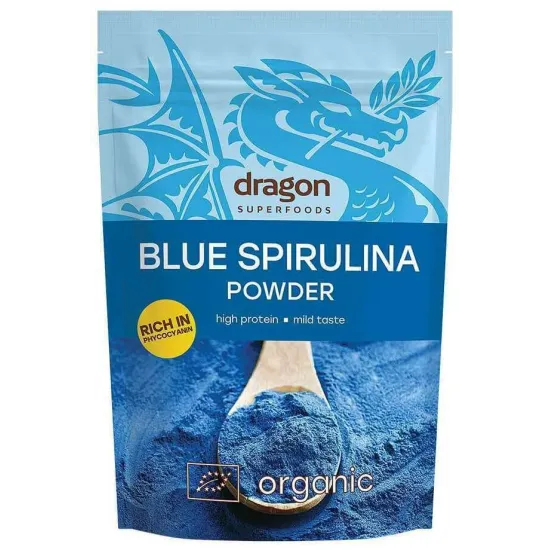 Spirulina albastra pudra bio 75g DS