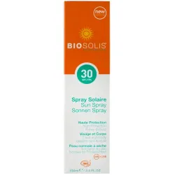 Spray de soare cu protectie solara, SPF 30+, 100ml Biosolis Spray de soare cu protectie solara, SPF 30+, 100ml Biosolis