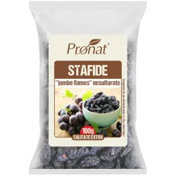 Stafide jumbo Flames nesulfurate 100g Pronat Stafide jumbo Flames nesulfurate 100g Pronat