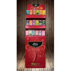 Stand mare din carton Yogi Tea Stand mare din carton Yogi Tea