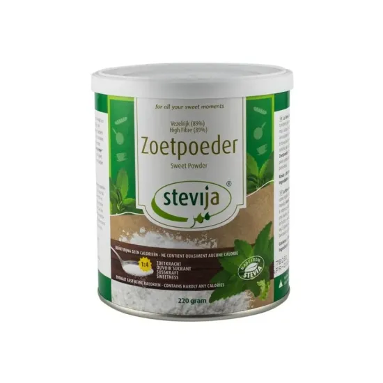 Stevia Indulcitor pulbere din stevie 220g