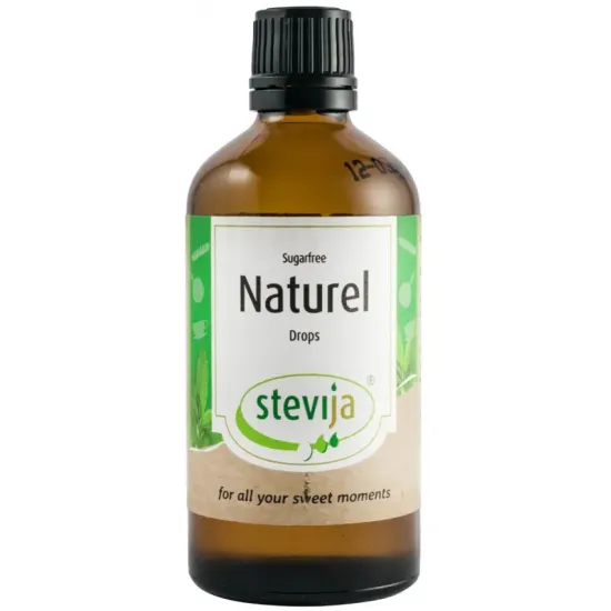 Stevija Indulcitor lichid din stevie, natural, 100ml