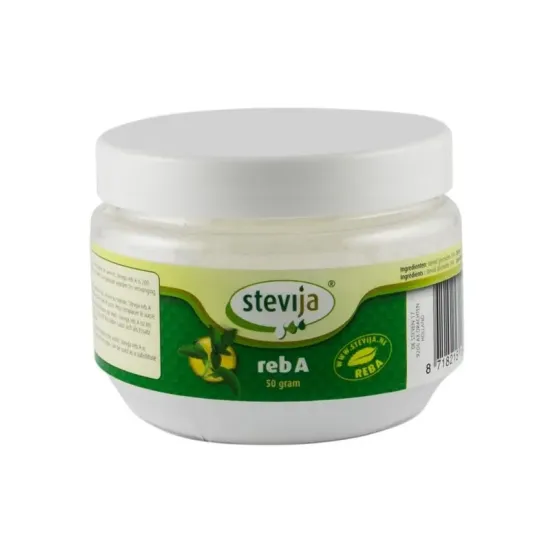 Stevija Reb A Indulcitor pudra din stevie, foarte concentrat, 50g