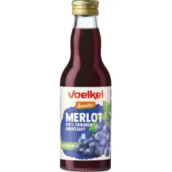 Suc bio de struguri rosii Merlot, 200ml Voelkel Suc bio de struguri rosii Merlot, 200ml Voelkel