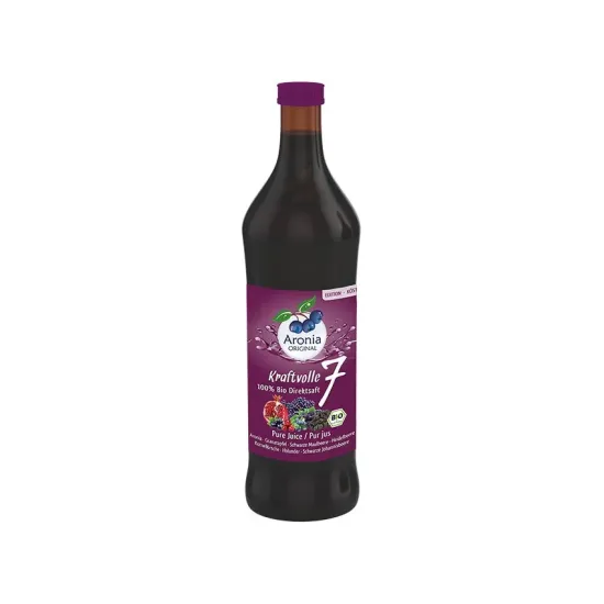 Suc bio din 7 superfructe, 700ml Aronia Original