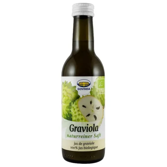 Suc bio din graviola, 250ml Govinda