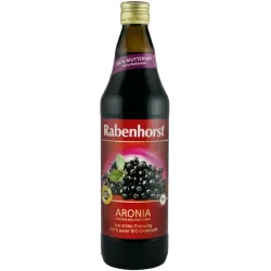 Suc bio pur de aronia, 750ml Rabenhorst