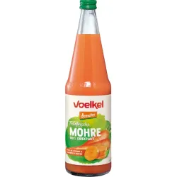 Suc bio si demeter de morcovi, proaspat presat, 700ml Voelkel