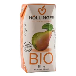 Suc de pere bio cu pai Hollinger, 200ml Hollinger Suc de pere bio cu pai Hollinger, 200ml Hollinger