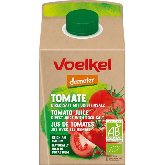 Suc de rosii bio si demeter, 500ml Voelkel