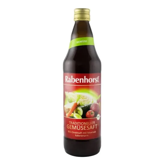 Suc pur bio de legume, 750ml Rabenhorst