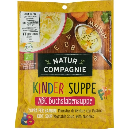 Supa alfabet, bio, 50g Natur Compagnie