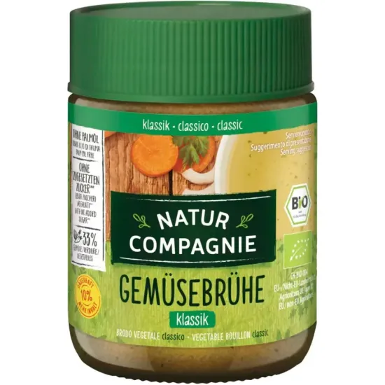 Supa bio de legume cu 33% legume, 110g Natur Compagnie