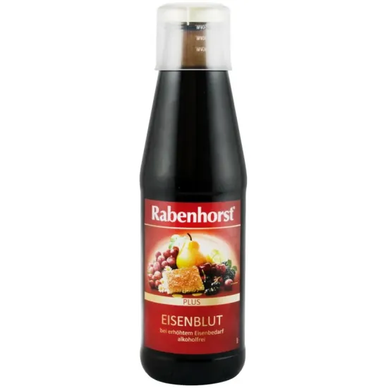 Supliment alimentar cu fier si vitamine Sange de Fier, 450ml Rabenhorst