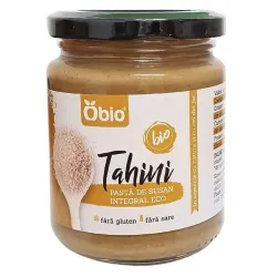 Tahini pasta de susan integral eco 250g Obio Tahini pasta de susan integral eco 250g Obio