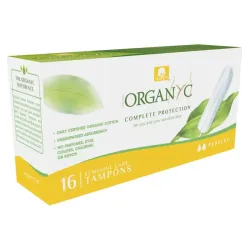 Tampoane Regular din bumbac organic 16 buc Organyc Tampoane Regular din bumbac organic 16 buc Organyc