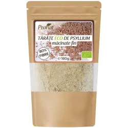 Tarate bio de psyllium macinate fin, 180g Pronat Tarate bio de psyllium macinate fin, 180g Pronat