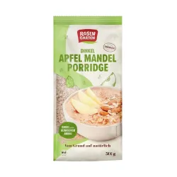 Terci bio din grau spelta cu mere si migdale, 500g Rosen Garten