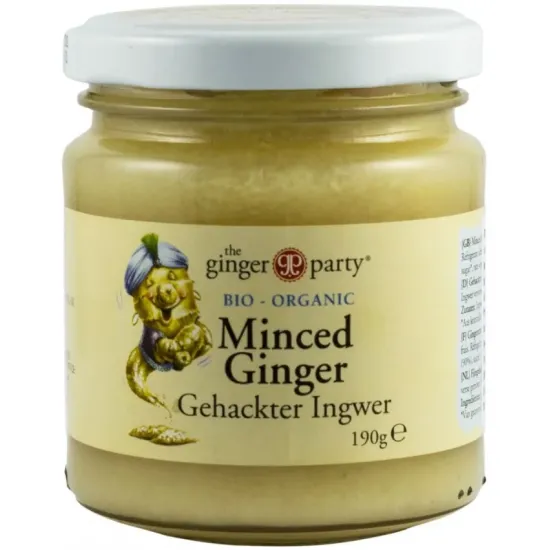 The Ginger Party Ghimbir bio tocat, 190g