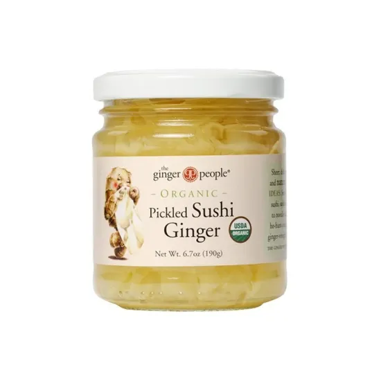 The Ginger Party Ghimbir pentru sushi, 190g / 118g