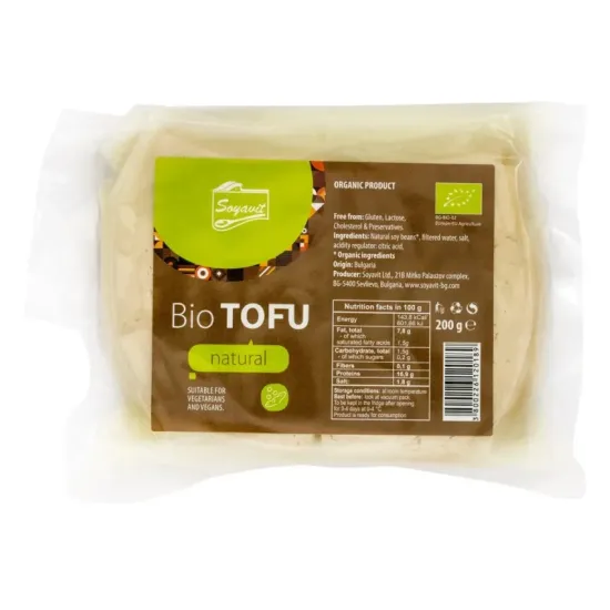 Tofu bio natur, 200g Soyavit