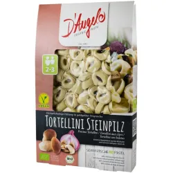 Tortellini bio cu ciuperci si ceapa, 250g D'angelo Pasta