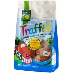 Traffix Biscuiti bio din grau spelta si cacao indulciti cu agave 125g Bohlsener Muhle