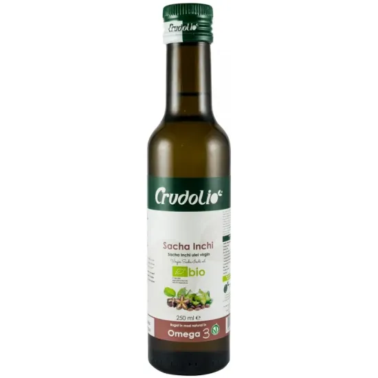 Ulei bio de Sacha Inchi, 250ml Crudolio