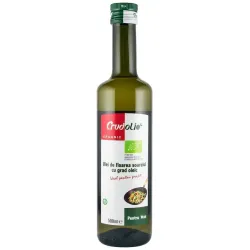 Ulei cu grad oleic ridicat, ideal pentru prajit, 500ml Crudolio Ulei cu grad oleic ridicat, ideal pentru prajit, 500ml Crudolio