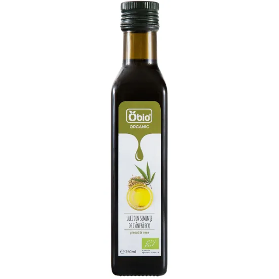 Ulei de canepa bio 250ml Obio