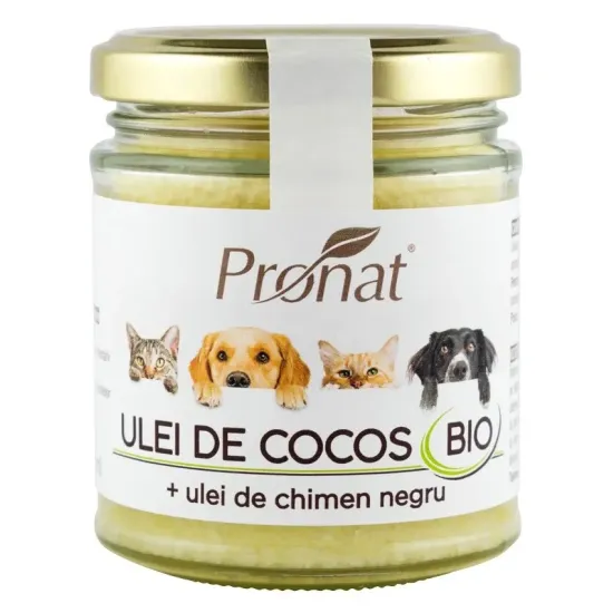 Ulei de cocos bio + ulei de chimen negru 200ml