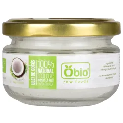 Ulei de cocos virgin raw bio 100ml Obio Ulei de cocos virgin raw bio 100ml Obio