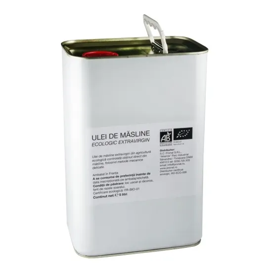 Ulei de masline bio extravirgin, 5l Pronat