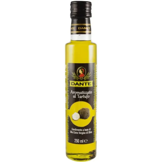 Ulei de masline extravirgin aromat cu trufe negre, 250ml Olio Dante