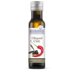 Ulei de masline extravirgin cu chilli bio 100ml Bio Planete Ulei de masline extravirgin cu chilli bio 100ml Bio Planete