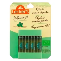 Ulei de menta bio, 4x2ml Lecker's